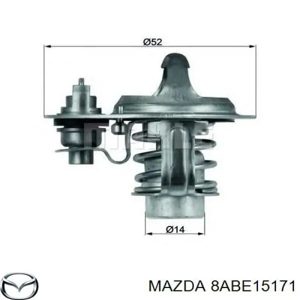 8ABE15171 Mazda термостат
