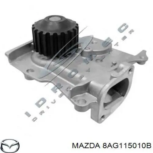 8AG115010B Mazda помпа водяна, (насос охолодження)