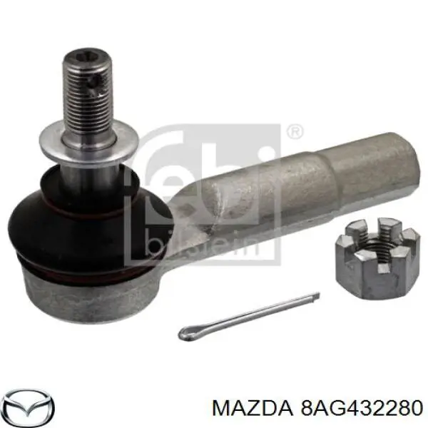Наконечник рульовий Mazda 8AG432280 ціна, від 9.77 USD