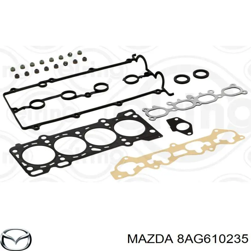 Комплект прокладок двигуна, верхній Mazda 8AG610235 ціна, від 67.55 USD