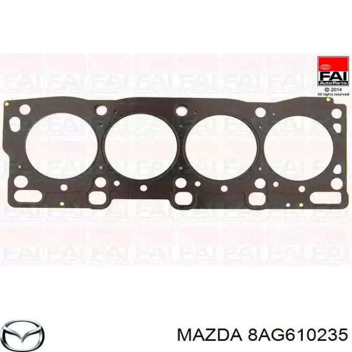 8AG610235 Mazda Комплект прокладок двигуна, верхній