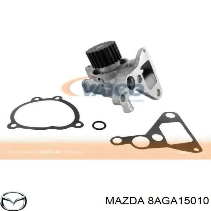Помпа охолодження Mazda 8AGA15010 ціна, від 26.30 USD