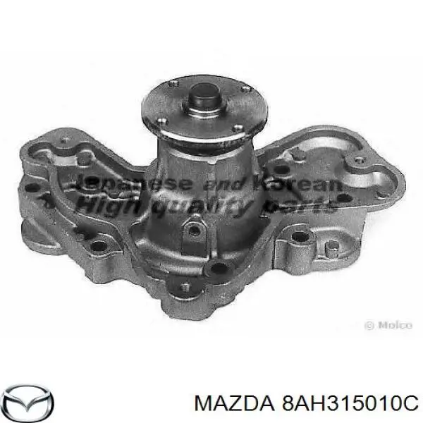 Помпа охолодження Mazda 8AH315010C ціна, від 24.40 USD
