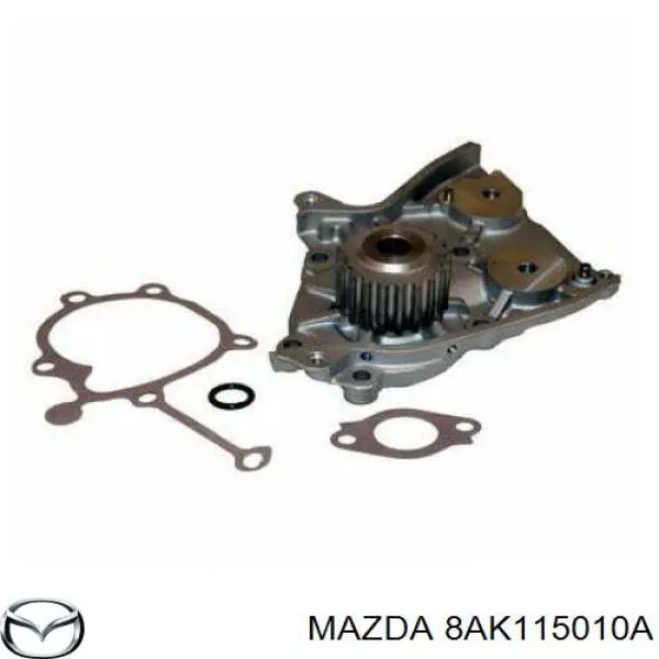 Купити 8AK115010A Mazda Насос охолоджуючої рідини