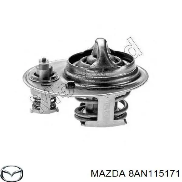 Автомобільний термостат Mazda 8AN115171 ціна, від 10.39 USD
