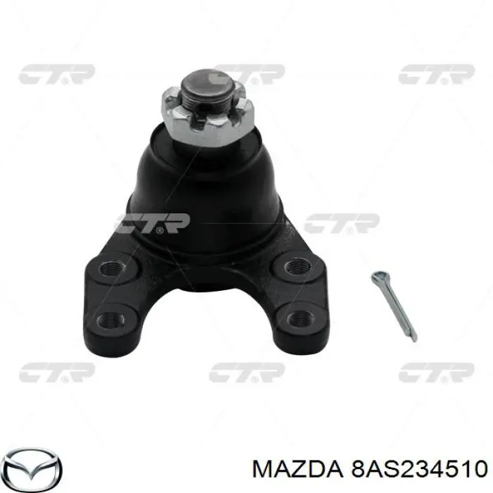 Кульова опора, нижня 8AS234510 Mazda