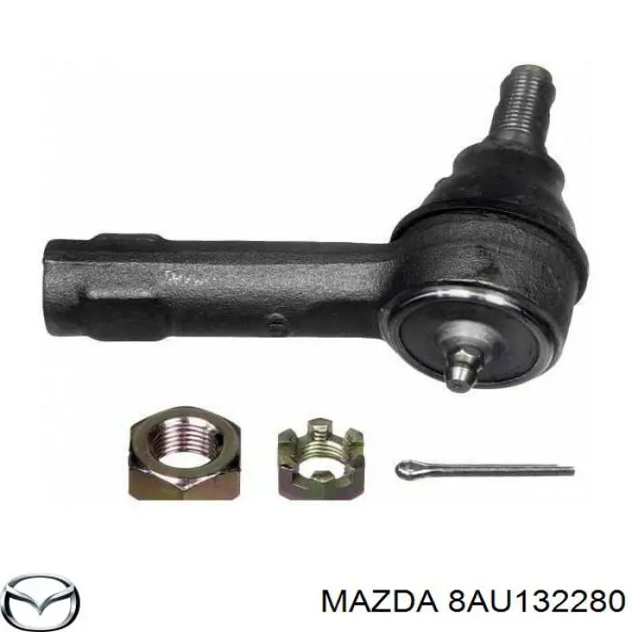Купити 8AU132280 Mazda Рульовий наконечник