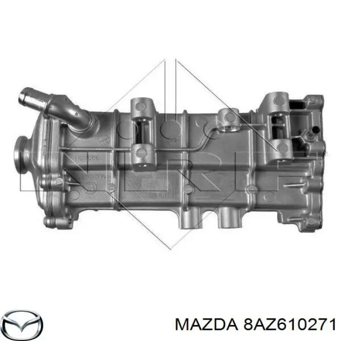 8AZ610271 Mazda Набір прокладок двигуна