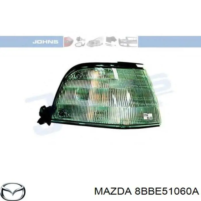 Габарит-покажчик повороту, правий 2161530RWE Depo/Loro/Abakus