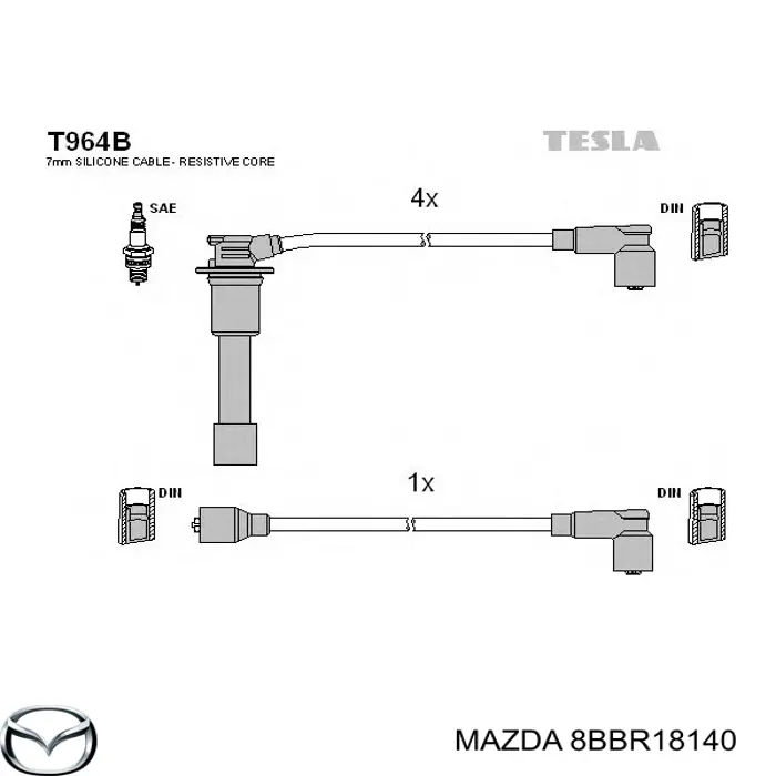  8BBR18140 Mazda