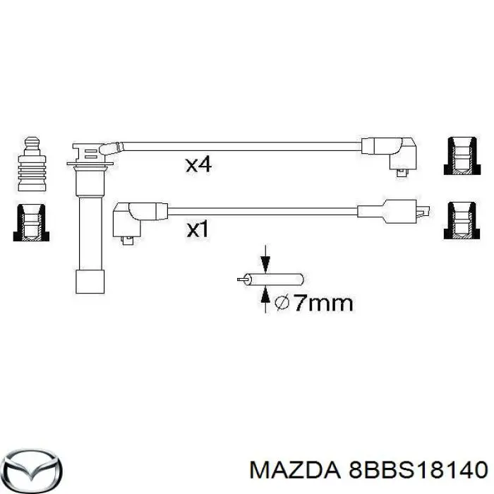 8BBS18140 Mazda 