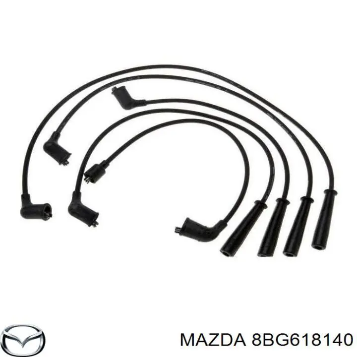 Купити 8BG618140 Mazda Провід високовольтні, комплект