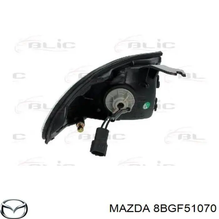 Покажчик повороту лівий Mazda 626 4 (GE) (Мазда 626)