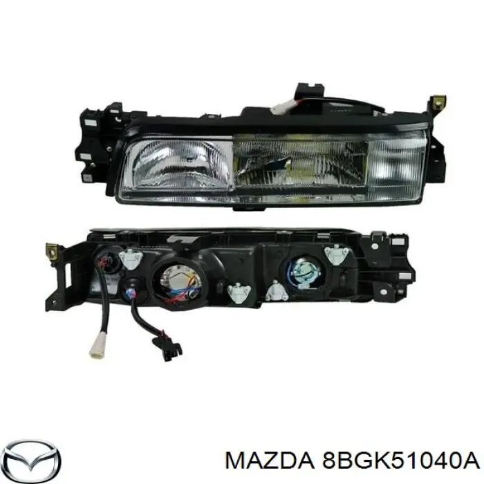 Ліва фара на Mazda 626 III 