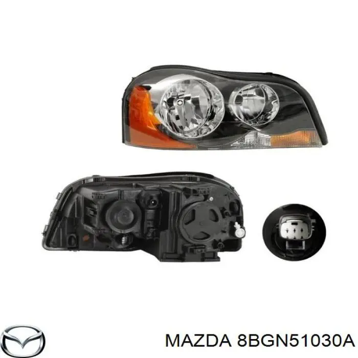 Фара права 8BGK51030 Mazda