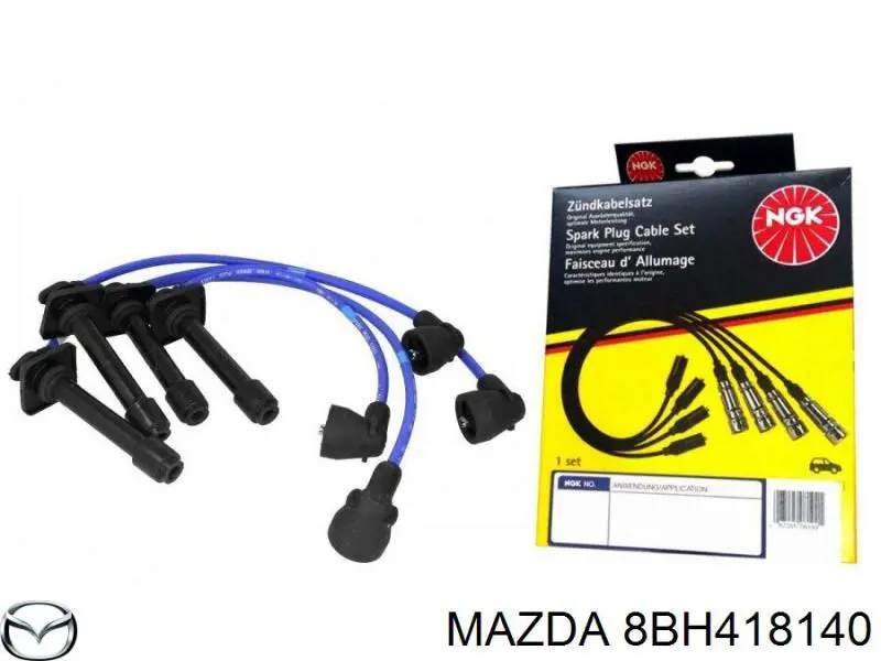 Дроти запалювання Mazda 8BH418140 ціна, від 31.09 USD
