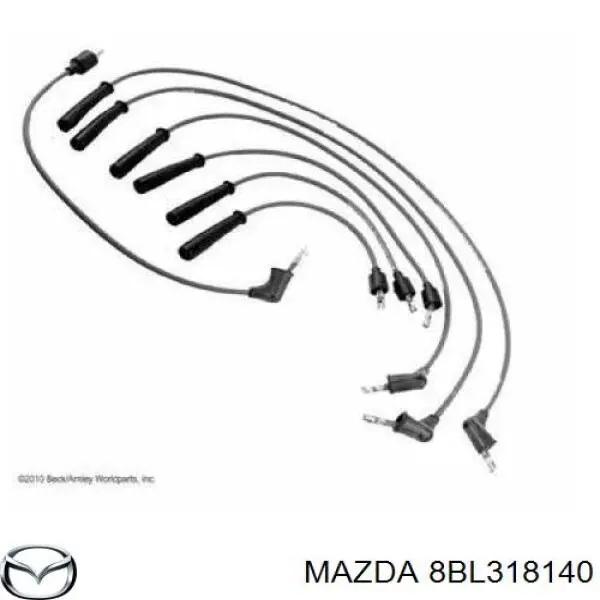 Дроти запалювання Mazda 8BL318140 ціна, від 9.88 USD