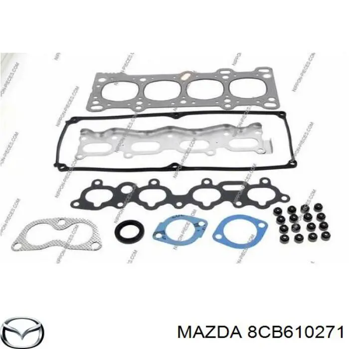 8CB610271 Mazda Набір прокладок двигуна