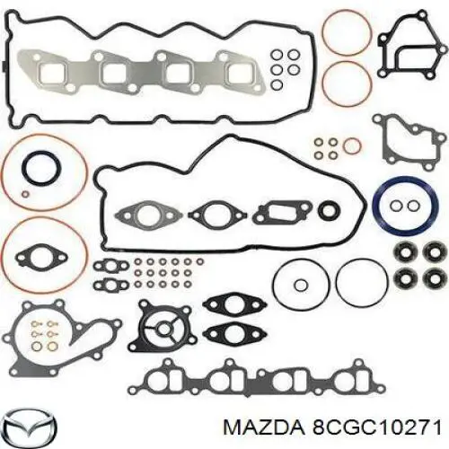 Комплект прокладок двигуна, повний Mazda 8CGC10271 ціна, від 190.80 USD