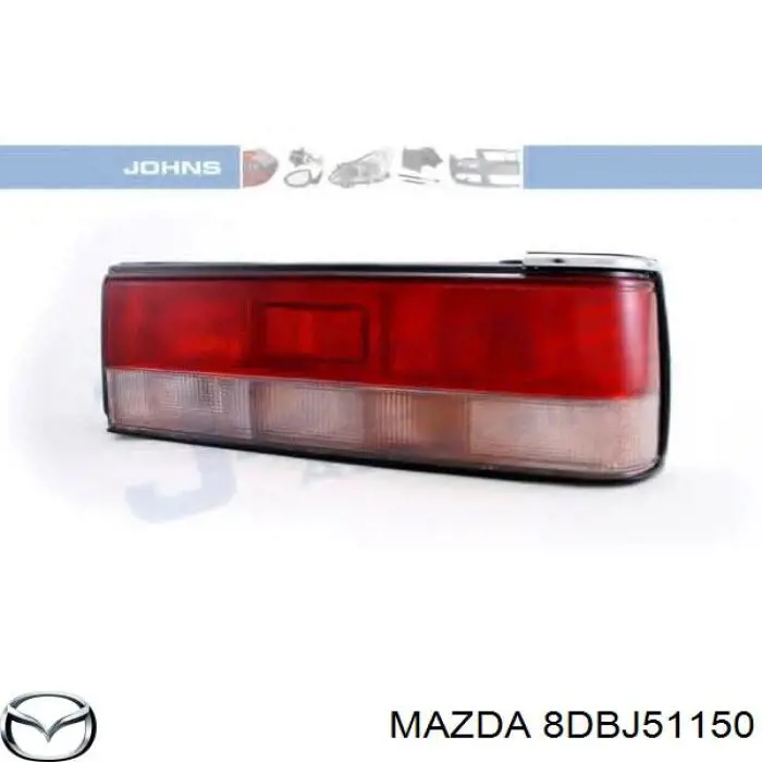 8DBJ51150 Mazda Ліхтар задній правий