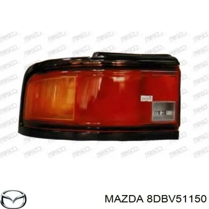 Задні ліхтарі Mazda 8DBT51150A ціна, від 57.56 USD