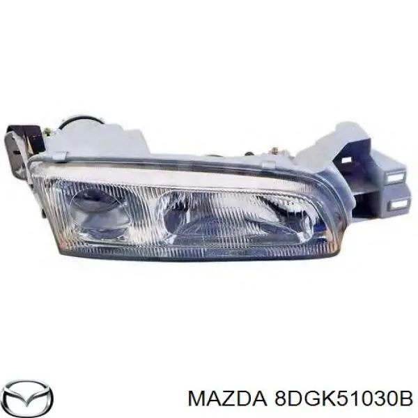 Купити 8DGK51030B Mazda Права блок фара