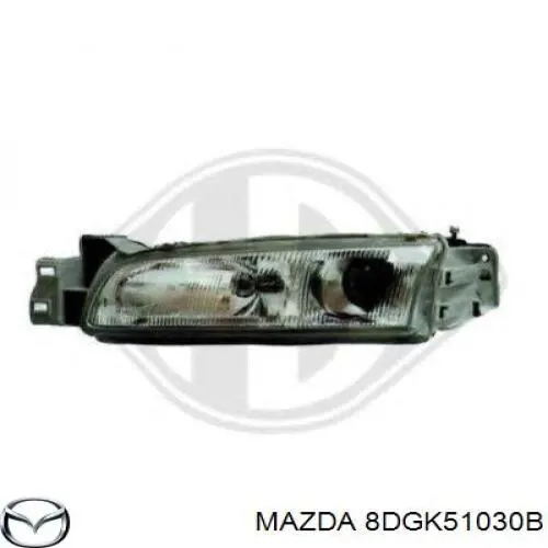 Фара права 8DGK51030B Mazda