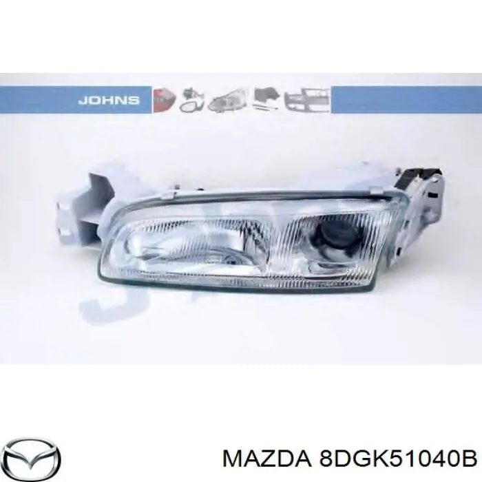Фара ліва 8DGK51040B Mazda