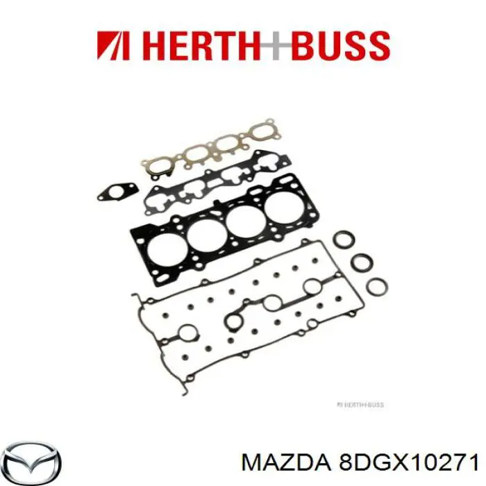 Комплект прокладок двигуна, повний Mazda 8DGX10271 ціна, від 104.04 USD