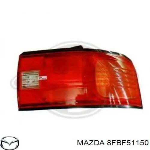 Купити 8FBF51150 Mazda Задня права фара