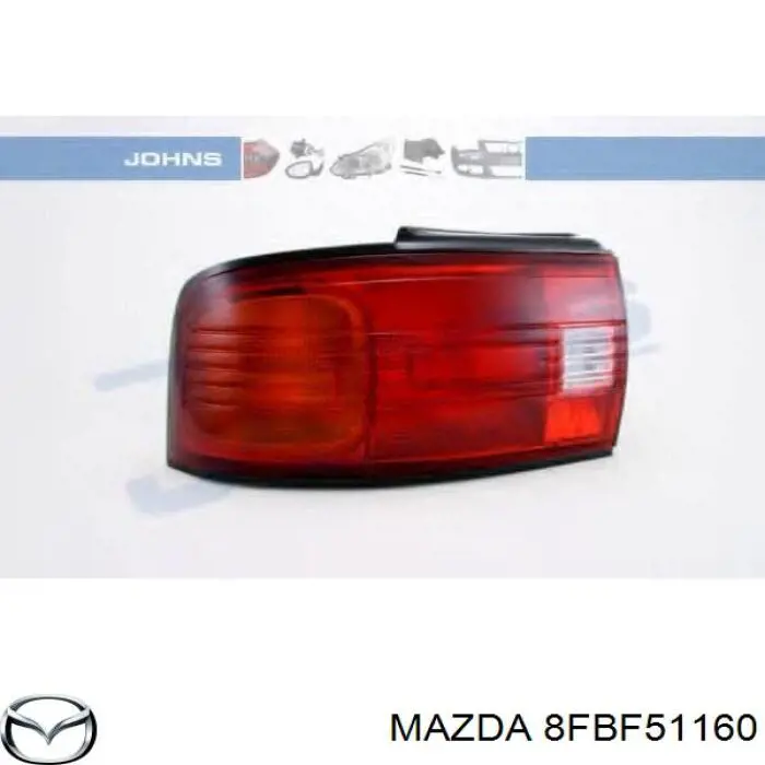 8FBF51160 Mazda Задня ліва фара