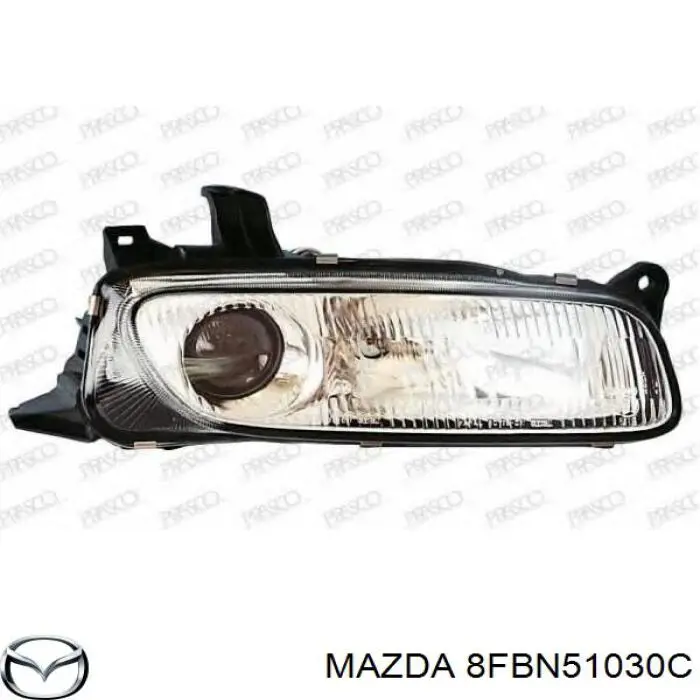 Купити BC6A510K0C Mazda Права блок фара