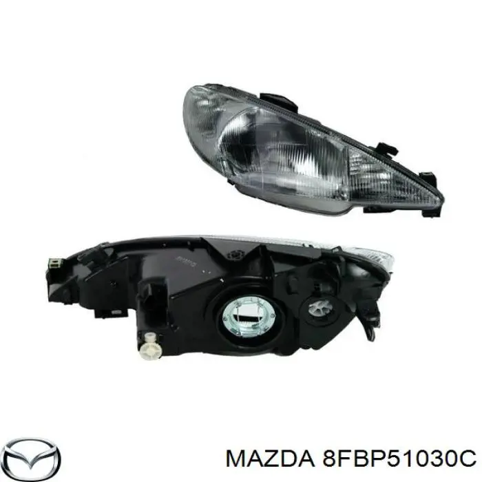 Фара правая Mazda BC6B510K0C ціна, від 47.57 USD