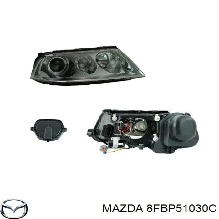 Купити BC6B510K0C Mazda Права блок фара
