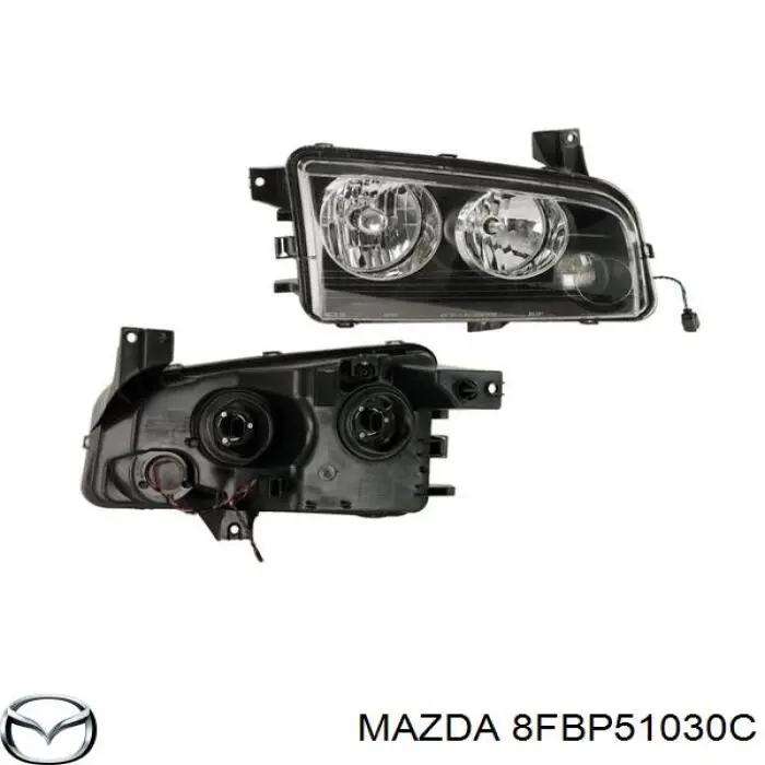 Купити BC6B510K0C Mazda Права блок фара
