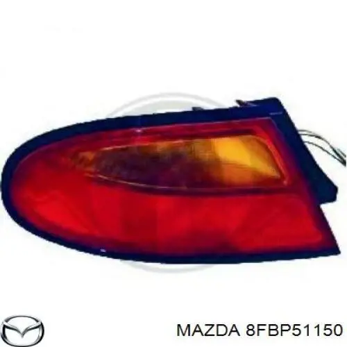 Задні ліхтарі Mazda BC6A51170 ціна, від 14.57 USD