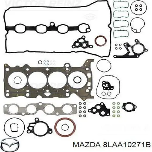 Комплект прокладок двигуна, повний Mazda 8LAA10271B ціна, від 217.91 USD