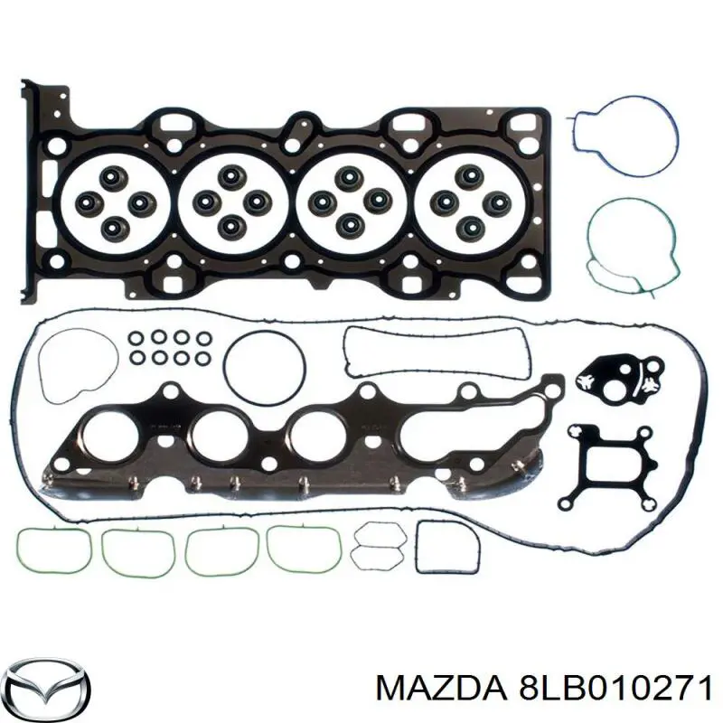 Комплект прокладок двигуна, повний Mazda MPV 2 (LW) (Мазда Мпв)
