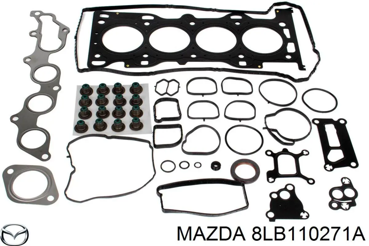 8LB110271A Mazda Комплект прокладок двигуна, верхній