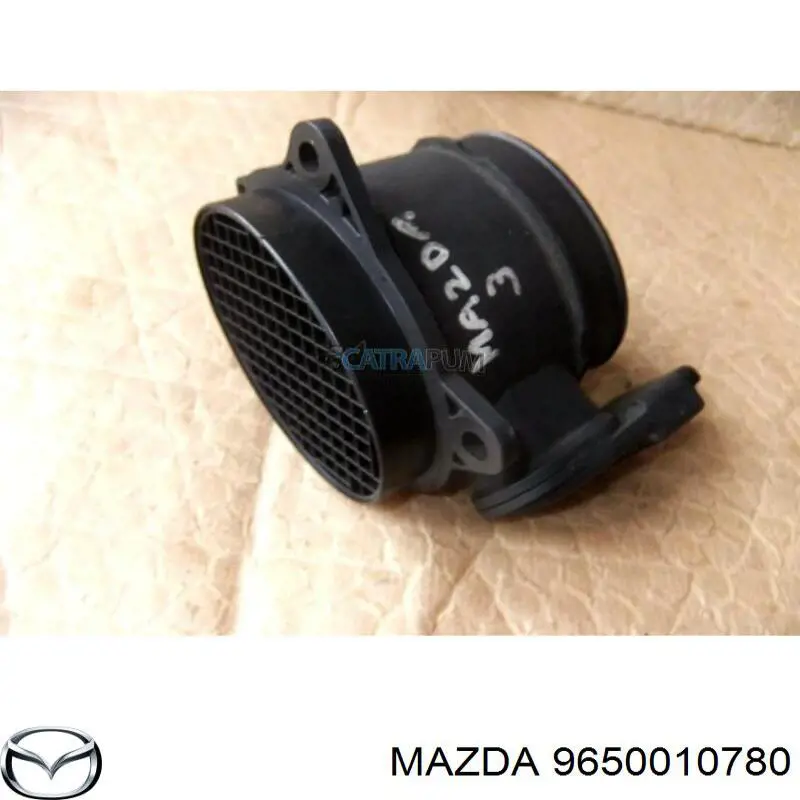 9650010780 Mazda датчик потоку (витрати повітря, витратомір MAF - (Mass Airflow))