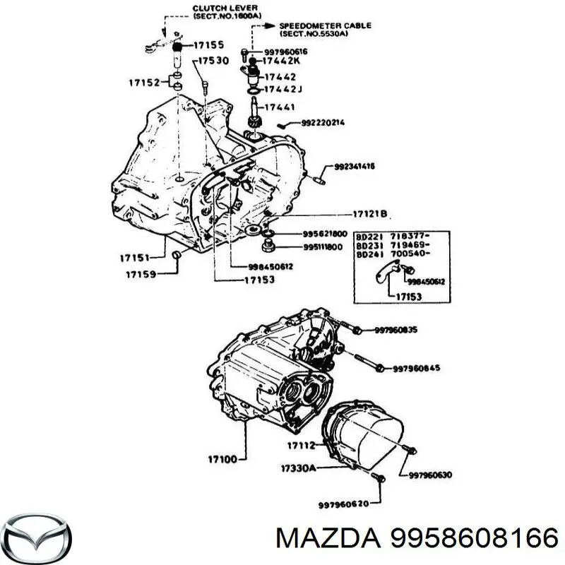  Mazda 9958608166 ціна, від 1.88 USD