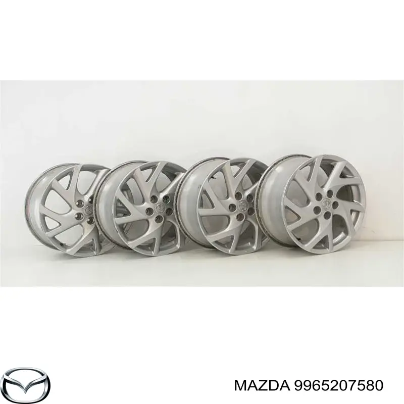 Диски колісні литі (легкосплавні, титанові) Mazda 9965207580 ціна, від 247.06 USD