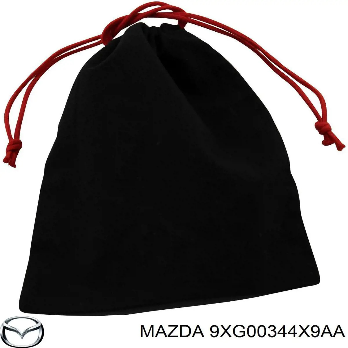Гайка кріплення колеса Mazda 9XG00344X9AA ціна, від 1.08 USD