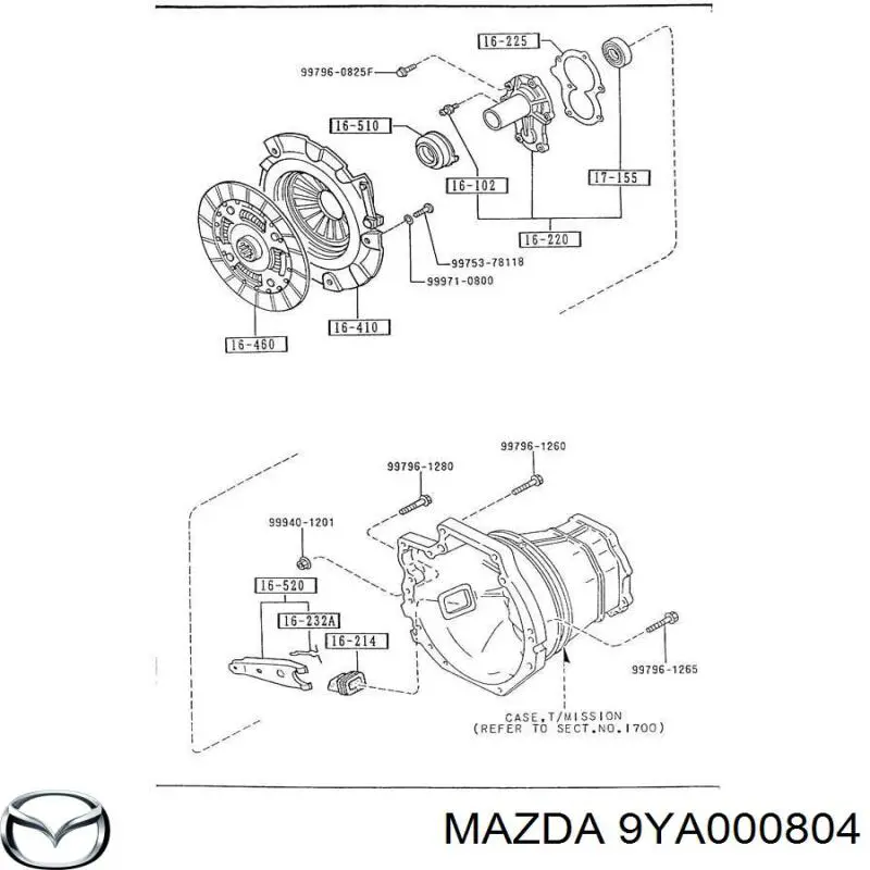  9YA000804 Mazda