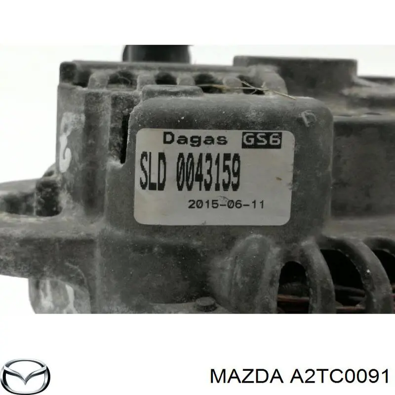 A2TC0091 Mazda Авто генератор