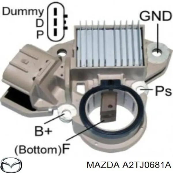 A2TJ0681A Mazda генератор