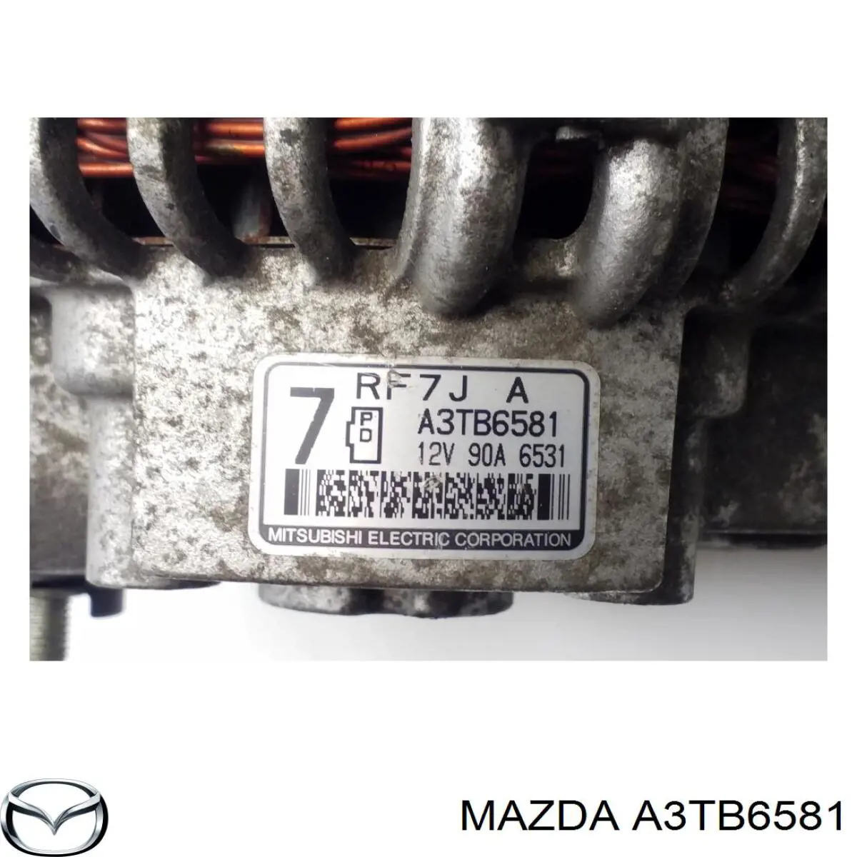 Генератор A3TB6581 Mazda