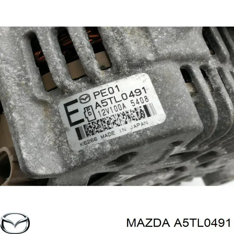 A5TL0491 Mazda генератор