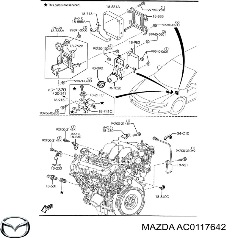 AC0117642 Mazda 