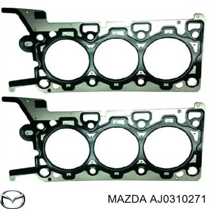 AJ0310271 Mazda прокладка головки блока циліндрів (гбц, права)